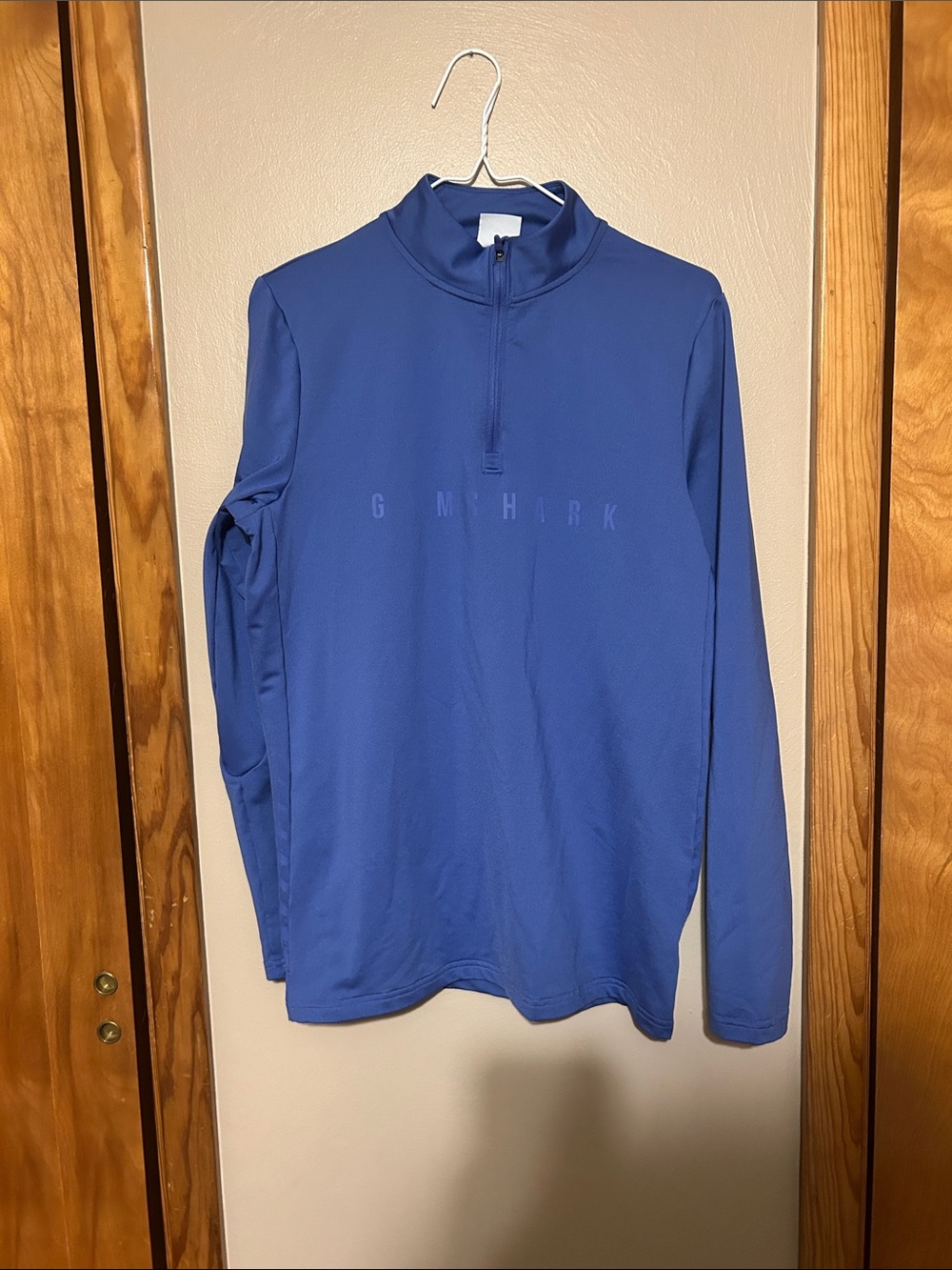 Gymshark Lavender-Blue Quarter-Zip Pullover
